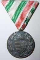 UNGARISCHE WELTKRIEGS ERINNERUNGSMEDAILLE für andere Kriegsteilnehmer und Hinterbliebene